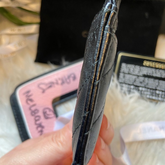 Chanel Black Calfskin Cardholder - Picture 7 of 10